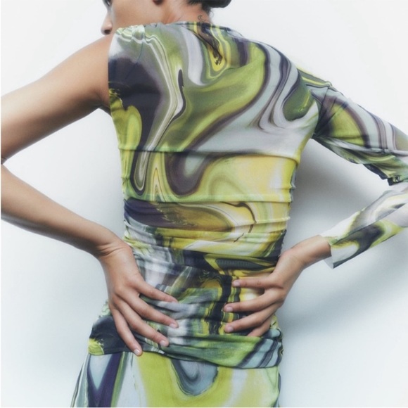 Zara two piece dress size Large - Picture 3 of 4